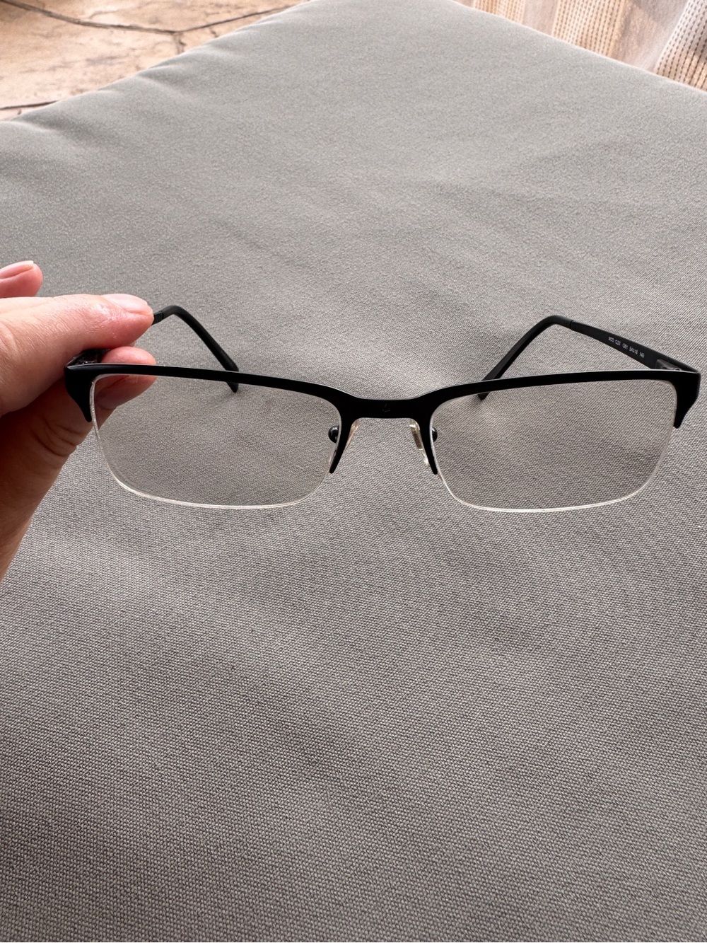 Versace VE1223 1261 Black Photochromic Eyeglasses Frames 54-18-140 Italy